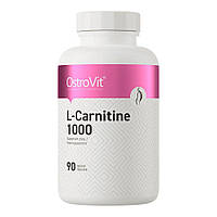 Жиросжигатель для спорта OstroVit L-Carnitine 1000 90 Tabs OB, код: 7519551