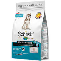 Сухой монопротеиновый корм для взрослых собак средних пород Schesir Dog Medium Adult Fish с р IN, код: 7765451