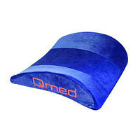 Ортопедическая подушка для спины Qmed KM-09 универсальная Синий BM, код: 7356930