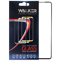 Защитное стекло Walker 3D Full Glue Samsung Galaxy A80 A90 Black SN, код: 8098162