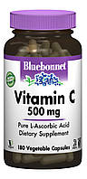 Витамин С 500мг, Bluebonnet Nutrition, 180 гелевых капсул BM, код: 6161128