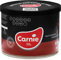 Упаковка влажного корма для собак Carnie паштет из утки и говядины 200 г (4820255190174) PR, код: 7995043