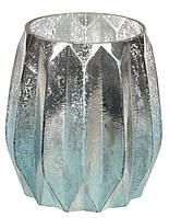 Подсвечник Голубое серебро 12х13 см стеклянный Bona DP43434 ET, код: 6674800