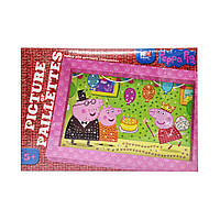 Набор для творчества Картина пайетками Danko Toys ФР-00005694 с гвоздиками День рождения Пепп GG, код: 8241607