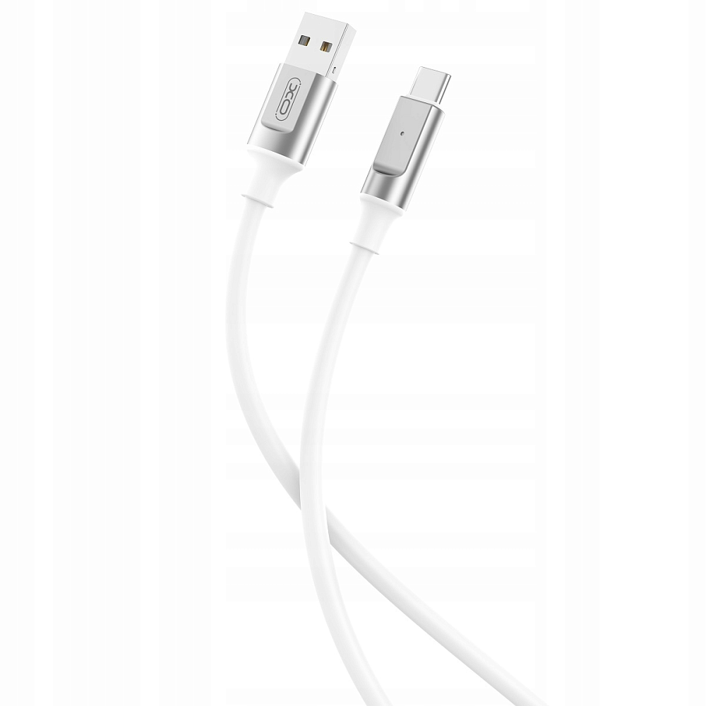 Кабель XO NB251 Type-C Liquid Silicone Rubber 6A 1m White