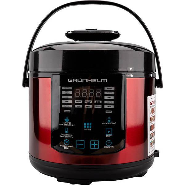 Мультиварка Grunhelm МРС-25 5 л 900 Вт Мультиварка-скороварка Мультиварка для дому Скороварка для смаження