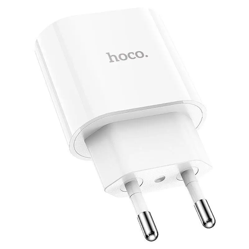 Мережевий зарядний пристрій HOCO C94A Metro single port PD20W charger(EU), фото 1