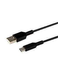 Кабель USB Borofone BX70 USB - Type C 2,4А 1м Черный NB, код: 7633940