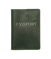 Обложка на паспорт DNK Leather Паспорт-H col.C 15,5х9,8 см Зеленая PZ, код: 6766933