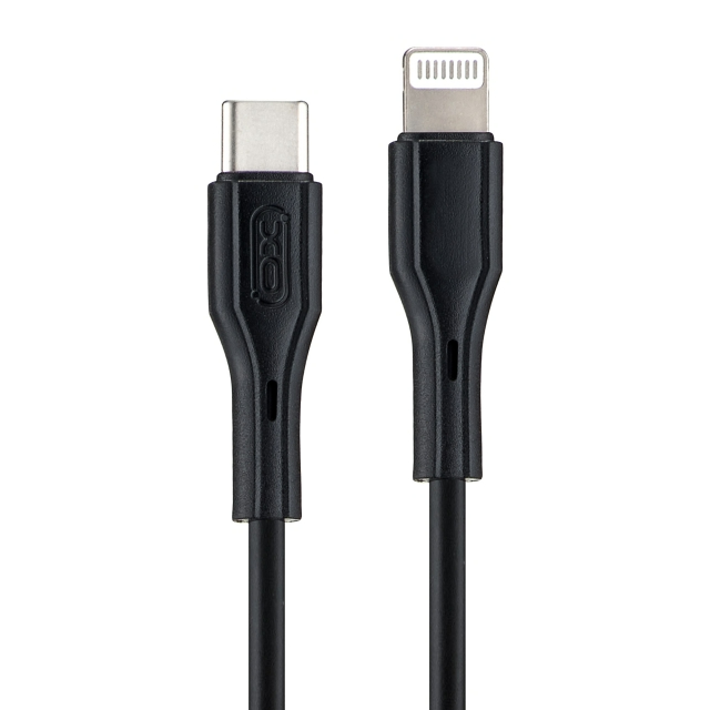 Кабель XO NB-Q231A Rock Series Type-c to Lightning 27W Data Cable 1m black