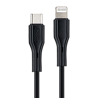 Кабель XO NB-Q231A Rock Series Type-c to Lightning 27W Data Cable 1m black