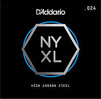 Струна D'Addario NYS024 High Carbon Steel Single String .024 GG, код: 6556970