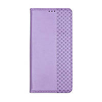 Чехол-книжка Chess Skin Samsung Galaxy A14 4G 5G Light Purple BB, код: 8237037