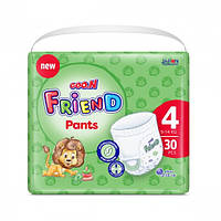 Трусики-підгузки Goo.N Friend для дітей 9-14 кг (4, 30 шт) F1010117-001