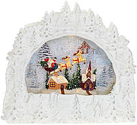 Новогодний декор на стол-фонарь Рождественский экипаж BonaDi DP186349 DH, код: 8251236