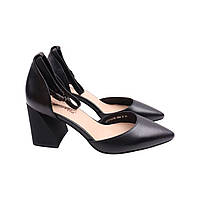 Туфлі жіночі Angelo Vani чорні натуральна шкіра 224-23LT 36 VA, код: 7810112