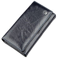 Кошелек-клатч с визитницей ST Leather 18880 Серо-синий GG, код: 1317427