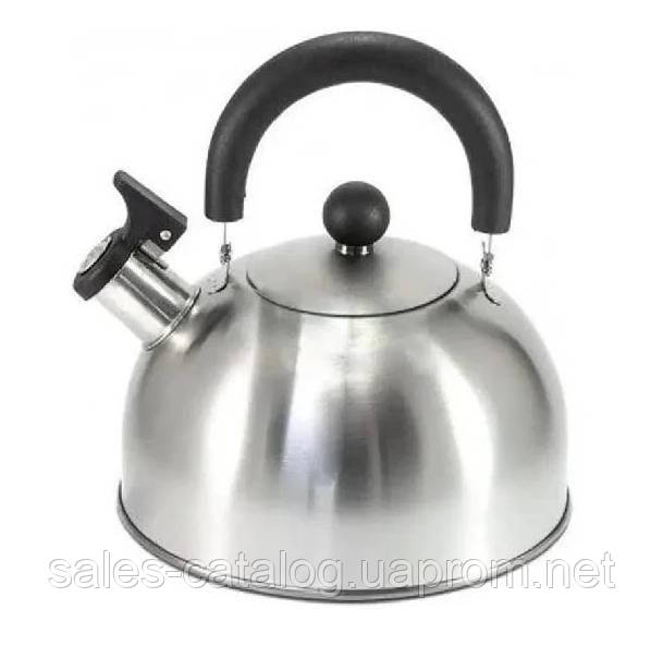 Чайник із неіржавкої сталі зі свистком 2 л Gusto GT-1410-20 SC, код: 8325365