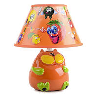 Настольная лампа для детской Кот Brille 40W TP-018 Оранжевый UL, код: 7271246