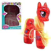 Фигурка со светом My little pony красная MIC (MLY030) XN, код: 8331748