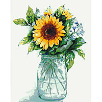 Картина по номерам Солнечный цветок Art Craft 13136-AC 40х50 см PZ, код: 8030521