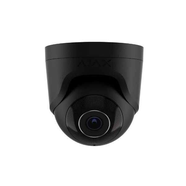 Дротова охоронна IP-камера Ajax TurretCam (8 Mp/2.8 mm) black