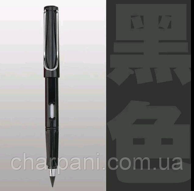 Вічний олівець з додатковими стрижнями(білий, чорний, блакитний - на вибір) НЕ МЕТАЛ