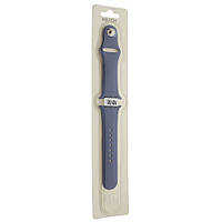 Ремешок силиконовый Mobak для Apple Watch Series 4 44 mm Series 3 42 mm Королевский Синий (0 UP, код: 1534660