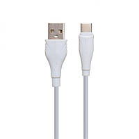 Кабель Borofone BX18 USB - Type C 2.4A 1 m Белый PZ, код: 7677700