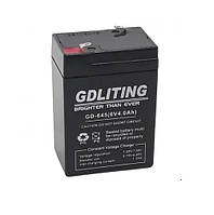 Акумулятор олив'яно-кислотний GDLITING GD-645 6 V 4.0 Ah (3_00394) KB, код: 8215318