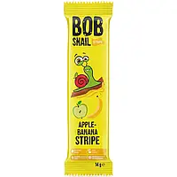 Натуральные Яблочно-банановые Страйпс ТМ BOB SNAIL пастила без сахара