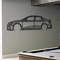 Деревянный декор для дома, декоративное панно на стену Audi S3 8Y