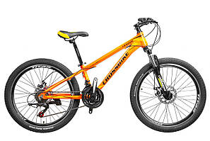 Велосипед CrossBike Leader 26" 13"  Неоновий оранжевий [26CJPr21-003508]