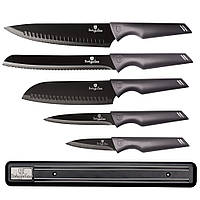 Набір ножів із 6 предметів Berlinger Haus Metallic Line Carbon Pro Edition (BH-2701) KB, код: 8033864