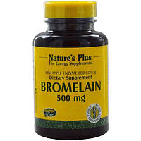 Бромелайн Nature's Plus Bromelain 500 mg 60 Tabs PZ, код: 7518073