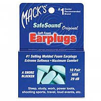 Беруши MACKS Original Safe Sound мягкие 10 пар DH, код: 6870383
