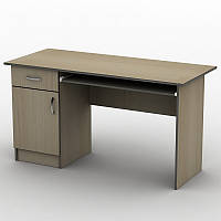 Письменный стол Тиса Мебель СК-3 Ш.-1400мм Г.-700мм Бук EJ, код: 6465055