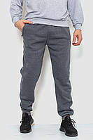 Спортивные штаны мужские на флисе серый 244R4188 Ager M NB, код: 8408659