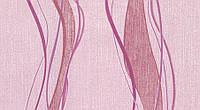 Обои на бумажной основе простые Шарм 107-05 Перфетто бордово- розовые (0,53х10м.) UP, код: 7690385