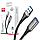 USB Подовжувач XO NB220 3.0 USB to USB data cable 2m Black, фото 3