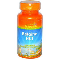 Бетаина гидрохлорид Thompson Betaine HCL 90 Tabs THO-19535 UP, код: 7519268