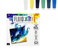 Набор для творчества Fluid art Dankotoys (FA-01-02) UL, код: 2346246