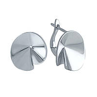 Срібні сережки SilverBreeze без каменів (2005544) GG, код: 6434119
