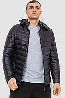 Куртка мужская демисезонная с капюшоном черный 214R05 Ager M EJ, код: 8453907