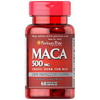 Мака Puritan's Pride Maca 500 mg 60 Caps PS, код: 7518865