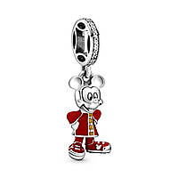 Серебряный шарм-подвеска Pandora Микки Маус Disney 798635C01 NX, код: 7360686