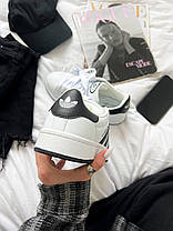 Жіночі кросівки Adidas Campus 00s Core White Кеди Адідас Кампус білі демісезон Шкіра, фото 3