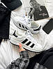 Жіночі кросівки Adidas Campus 00s Core White Кеди Адідас Кампус білі демісезон Шкіра, фото 11