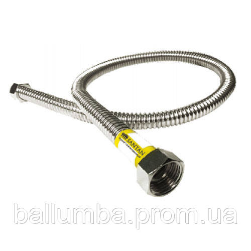 Шланг для газа Santan 1 2 Г-Г (гофрированный) 100 см BM, код: 8209775 ...