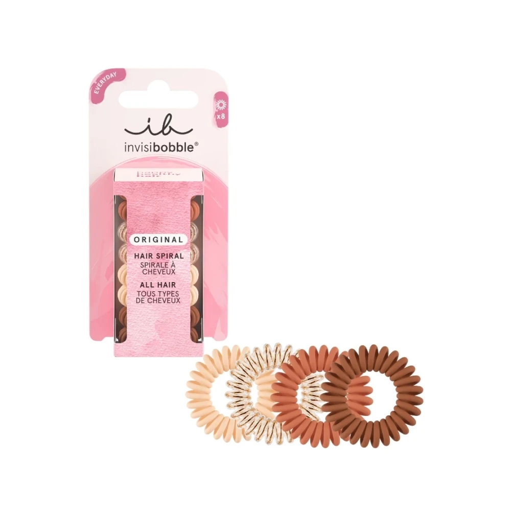 Резинка для волосся InvisiBobble Original Cafe Au Lait 8 шт, фото 1